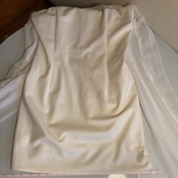 Soft White Sleeveless Max Mini Dress - Size XS - Picture 9 of 13